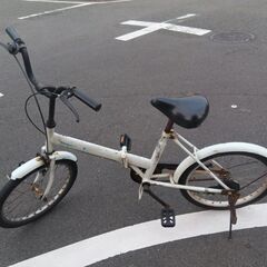 折りたたみ自転車、譲ります。の画像