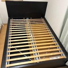 IKEA 収納付きダブルベッドの画像