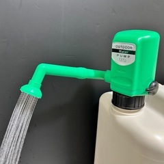 【お湯可】ポリタンク 電動シャワーポンプ ウォータータンク　の画像