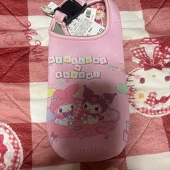 お譲り先決定！！キティちゃん&メロクロペットボトルホルダーセットの画像