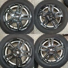 【溝あり】185/60R15 WM02 2024年製 ＋ STEINER S/F 15インチ 4本セット｜綺麗めホイール｜約17.500km使用可能の画像