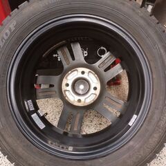 【溝あり】185/60R15 WM02 2024年製 ＋ STEINER S/F 15インチ 4本セット｜綺麗めホイール｜約17.500km使用可能の画像