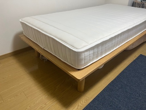 【無印良品】シングルベッド