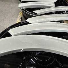 200系ハイエース　塗装済みダウンルックオーバーフェンダーの画像