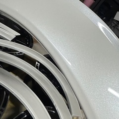 200系ハイエース　塗装済みダウンルックオーバーフェンダーの画像