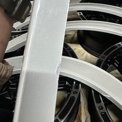 200系ハイエース　塗装済みダウンルックオーバーフェンダーの画像