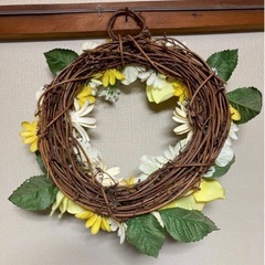 11/18本日まで●フラワーリースの画像