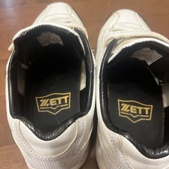 ゼット　アップシューズ　野球　２７センチ
の画像