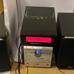 ビクターのミニコンポの画像