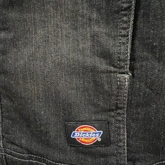 💡新品未使用💡【Dickies／ディッキーズ】ストレッチデニムジャケット D-1430（Lサイズ・ブラック）の画像