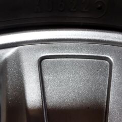 鉄チンホイール付き夏タイヤの画像