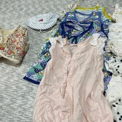 大量ベビー服まとめ売りの画像