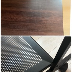 【都内引き取り限定】パソコンデスク/ハイタイプ【あげます】の画像