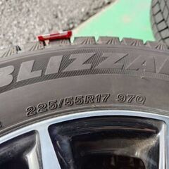 【美品】スタッドレスタイヤVRX3ホイール4本セットの画像