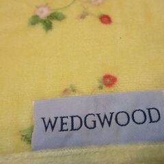 WEDGWOOD ウェッジウッドx西川コラボ　高級シール織綿毛布　未使用箱付き　シングル日本製の画像