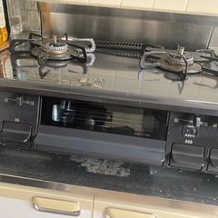 二口コンロ【2年間使用・まだまだ使えます】の画像