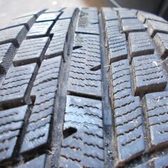 手渡し歓迎☆1本 155 65 14 鉄ホイール（ホンダ？）+スタッドレスの画像