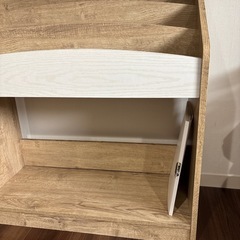 絵本棚/ 本棚/ナチュラルカラーの画像