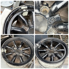 当時物　ワタナベ　14インチ　6J 2本セット　の画像