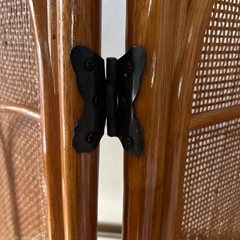 籐の衝立の画像