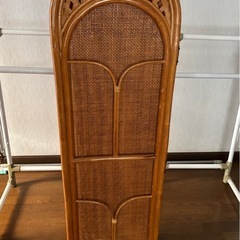 籐の衝立の画像