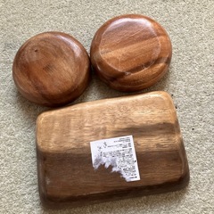 木製プレートの画像