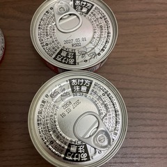 イカの缶詰2個とかつお生姜煮缶詰2個数のセット の画像