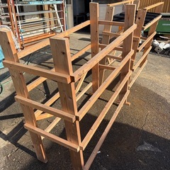 干し芋等 乾燥の棚 手作り トレー付きの画像