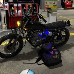 〖チョッパーベースに〗グラストラッカー nj47a 7000kmの画像