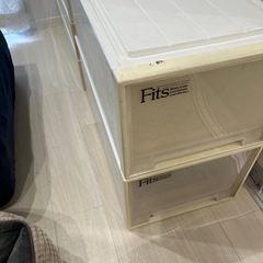Fits⭐︎衣装ケース⭐︎2個の画像