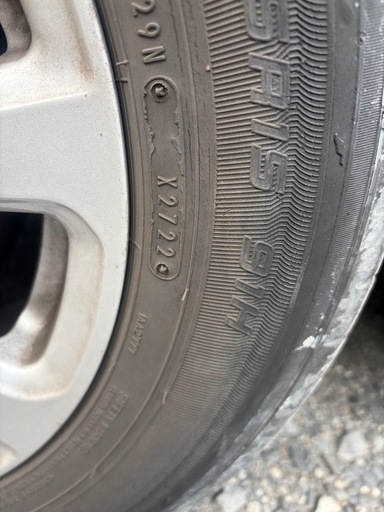 195/65/15  アルミ付き4本セット