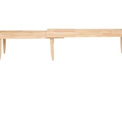 Natural Signature ツイン ローテーブル 天然木 回転の画像