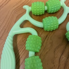 ボディローラー　マッサージローラー　セルライト　グリーンの画像