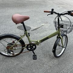折り畳み自転車の画像