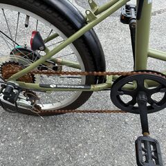 折り畳み自転車の画像