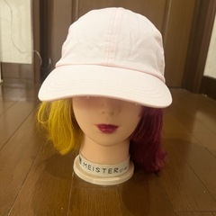 キャップ　ピンク　の画像