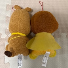 【アンパンマン】　チーズ　カーレパンマン　ぬいぐるみセットの画像