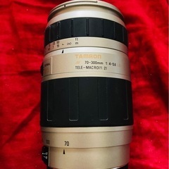 Canon 一眼レフカメラ+Tamronレンズ+SLIK三脚の3点セットの画像