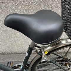 シティサイクル 6段変速、スペアキー、前後カゴ、オートライト ママチャリ 軽快車 Cycle LifeStyle ×Maruishiの画像