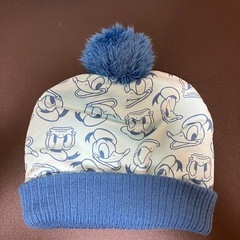 ドナルドダック　ニット帽の画像