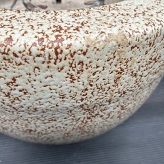 　①火鉢　純灰　五徳　火箸　付きの画像