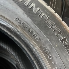 スタッドレス　265 65 17 4本セットの画像