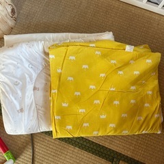 ベビーベッド 布団の画像