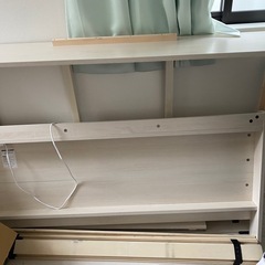 タンスゲン引き出し収納付きベッドの画像