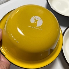 CAPTAIN STAG  ホーローボール　４個  の画像