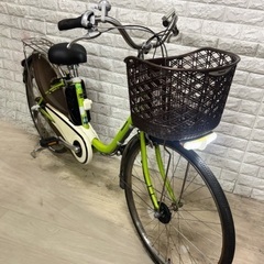 🚲💖✨即乗OK‼️✨ 🌸美品🌸室内保管🌸 大容量8Ah🔋🌈パナソニック 電動アシスト自転車🌈 ViVi ✨26インチ18の画像