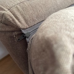 無印良品　2シーターリクライニングソファの画像