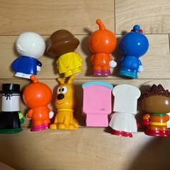 アンパンマン　ソフビ10体の画像