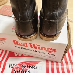 レッドウイングRED ＷING 8179廃盤　黒レザー　ホワイトソールの画像