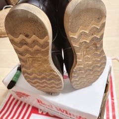 レッドウイングRED ＷING 8179廃盤　黒レザー　ホワイトソールの画像
